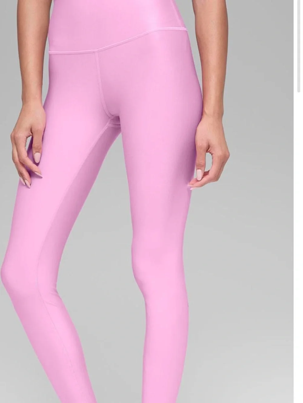 Alo Yoga High Waist Airbrush Legging/Yoga Pants in Candi Heart Pink Size: XXS